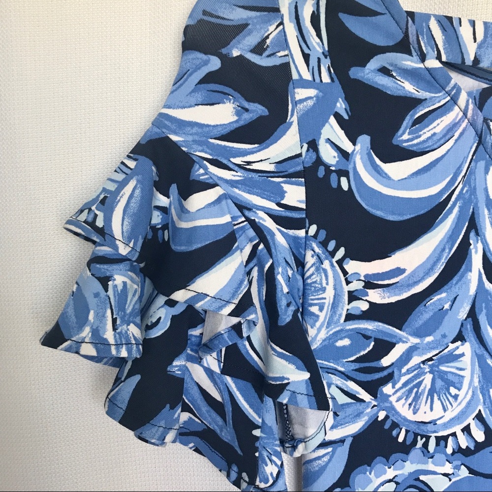 Lilly Pulitzer Dianna Dress in Navy, NWT, size XXS - Picture 5 of 9